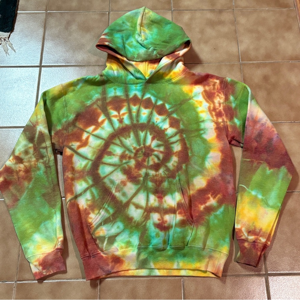 Tie-Dye Hooded Sweater for Kids